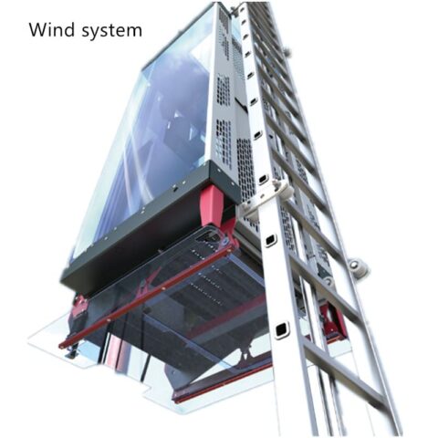 מערכת טורבינת רוח מכונה לעיבוד סולם אלומיניום