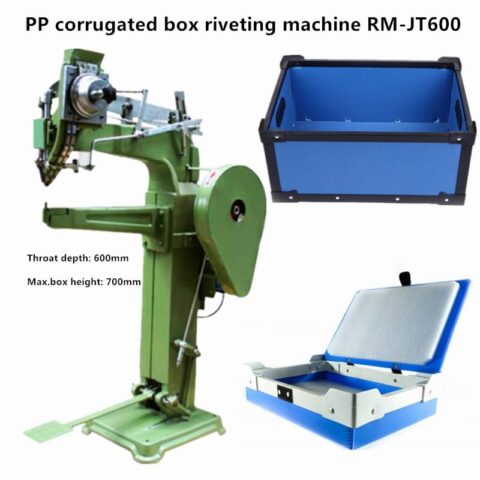 Máy tán hộp sóng PP RM-JT600