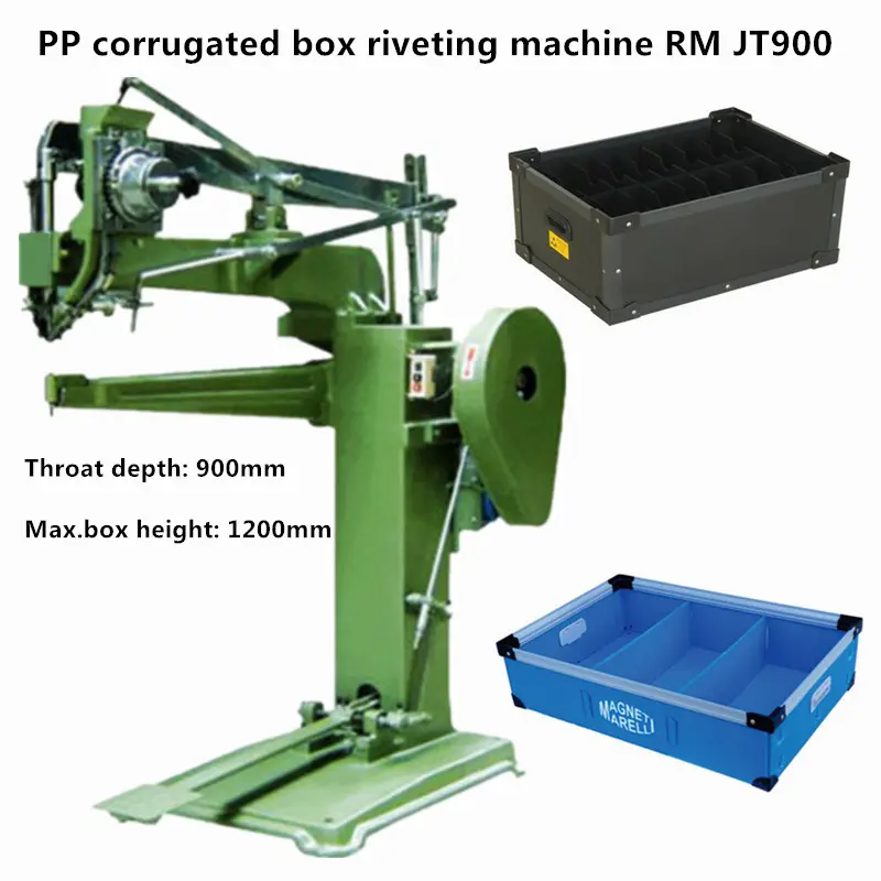PP korrugerad lådnitmaskin RM JT900
