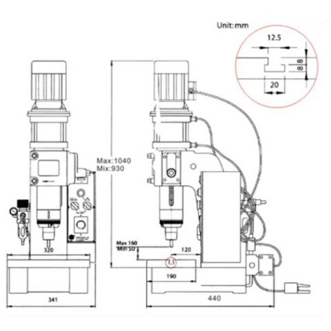Производитель пневматических клепальных машин