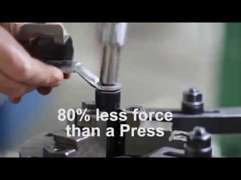 orbital riveting machines radial processing demo