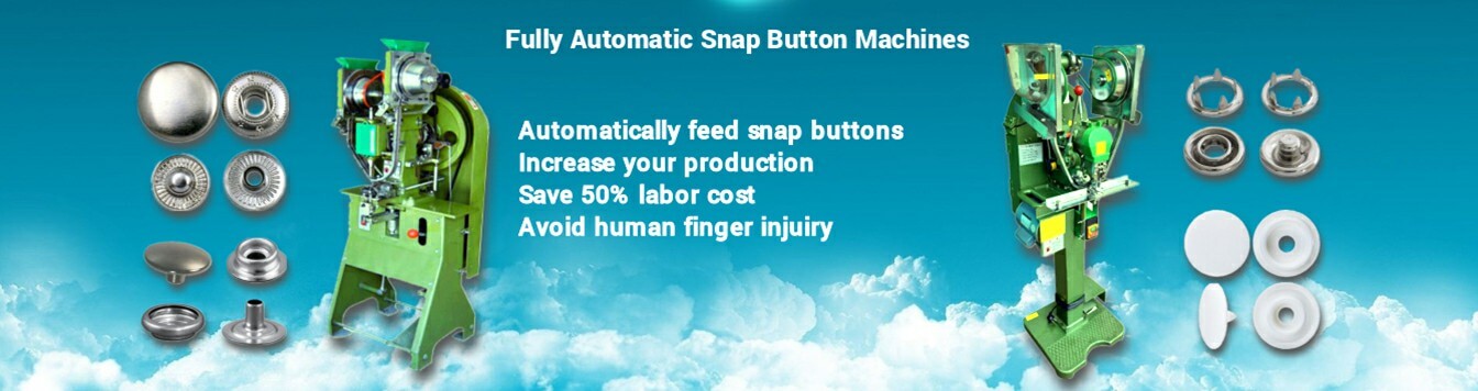 સંપૂર્ણપણે સ્વચાલિત સ્નેપ બટન ફાસ્ટનર મશીનો